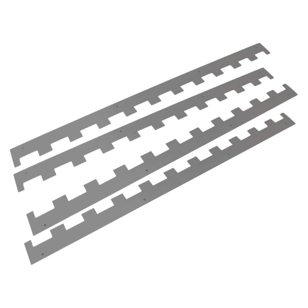 11 Frame Castellated Spacers - 2 Pairs