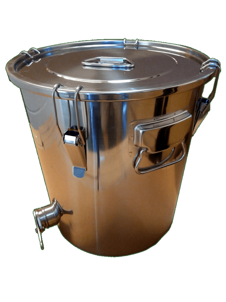 Honey Settling Tank (50kg) All Stainless Steel W.O. and Gate