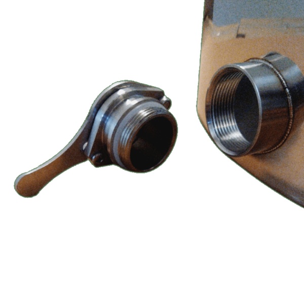 Premium Honey Settling Tank (100kg) all Stainless Steel - with welded outlet & SS gate
