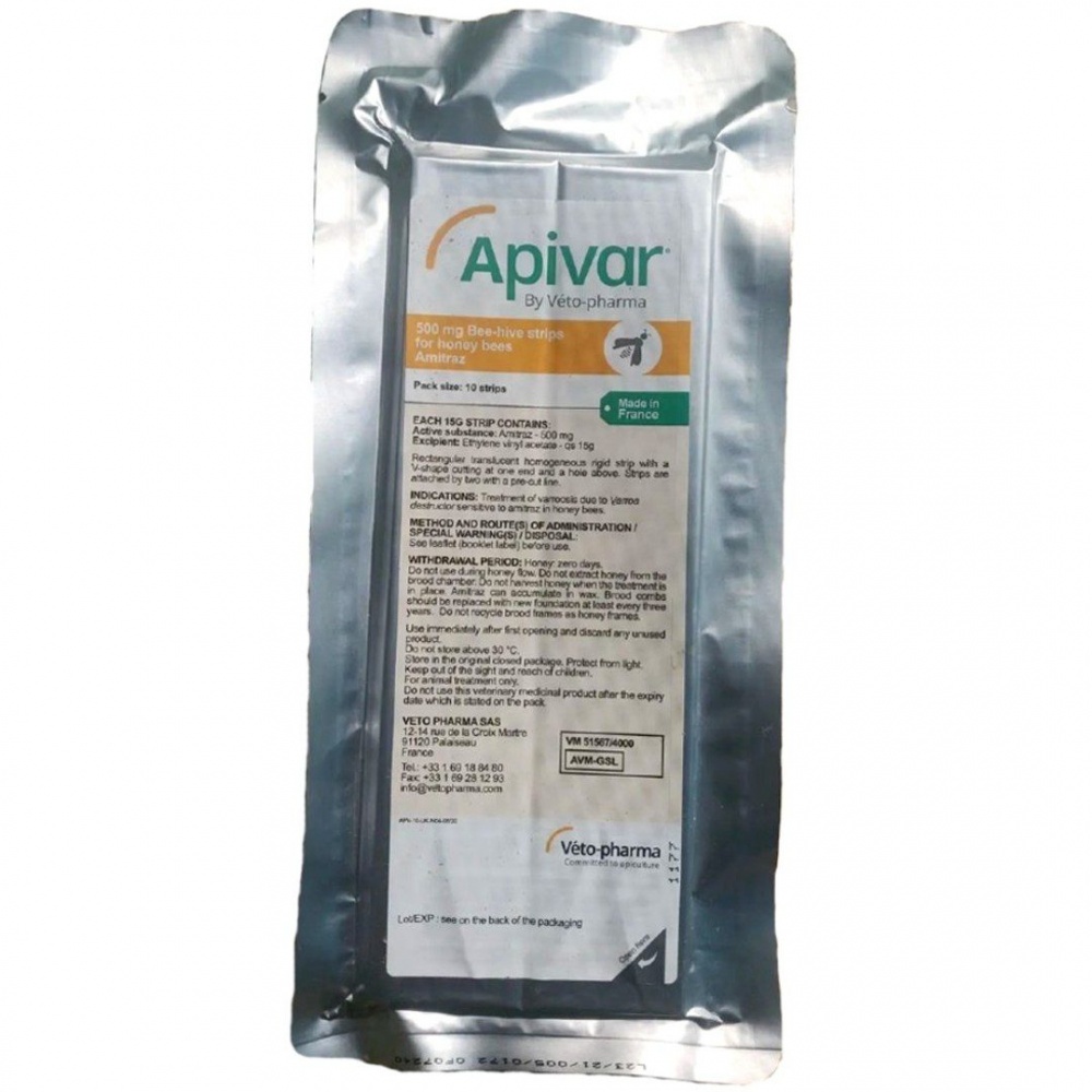 Apivar - Expiry June 26