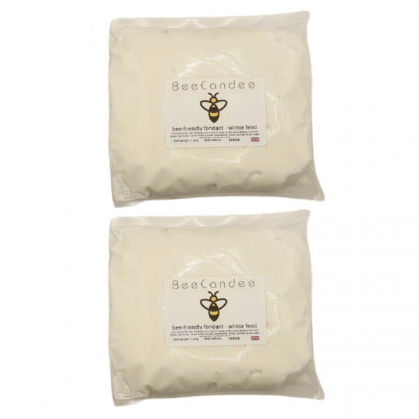 2 Packs of BeeCandee - bee-friendly fondant - 1.5kg