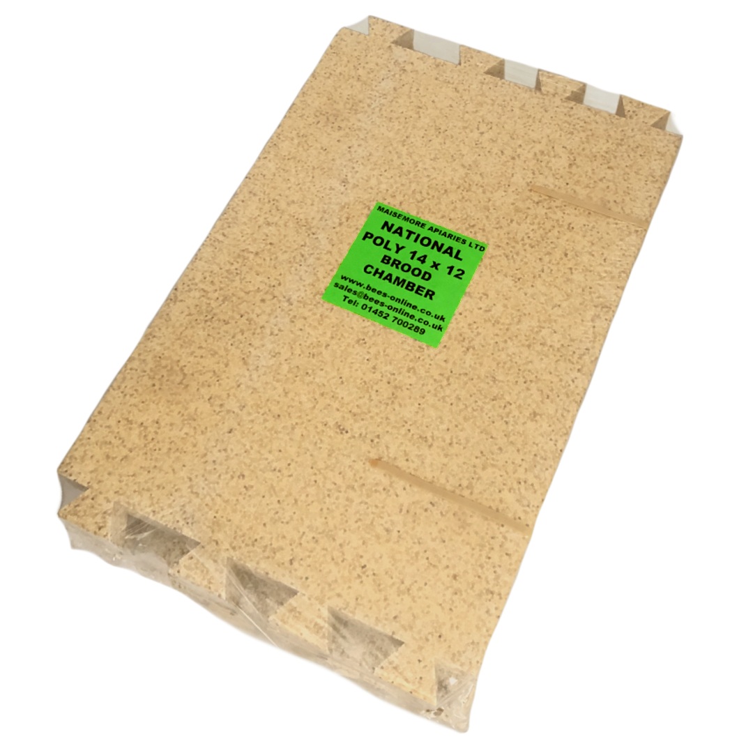 14x12 Brood Box for a National Poly Hive (Flat Packed)